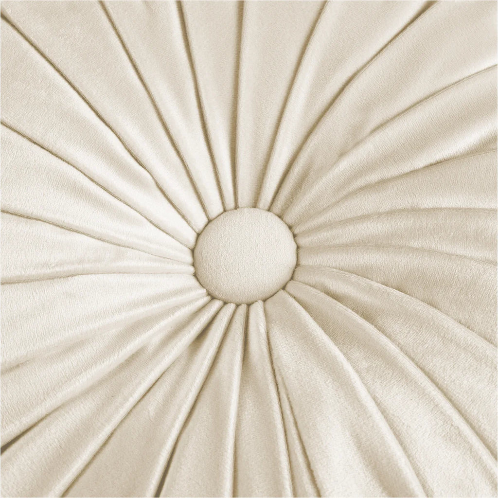 Echo Buttons Velvet Throw Pillow (Set of 2)
