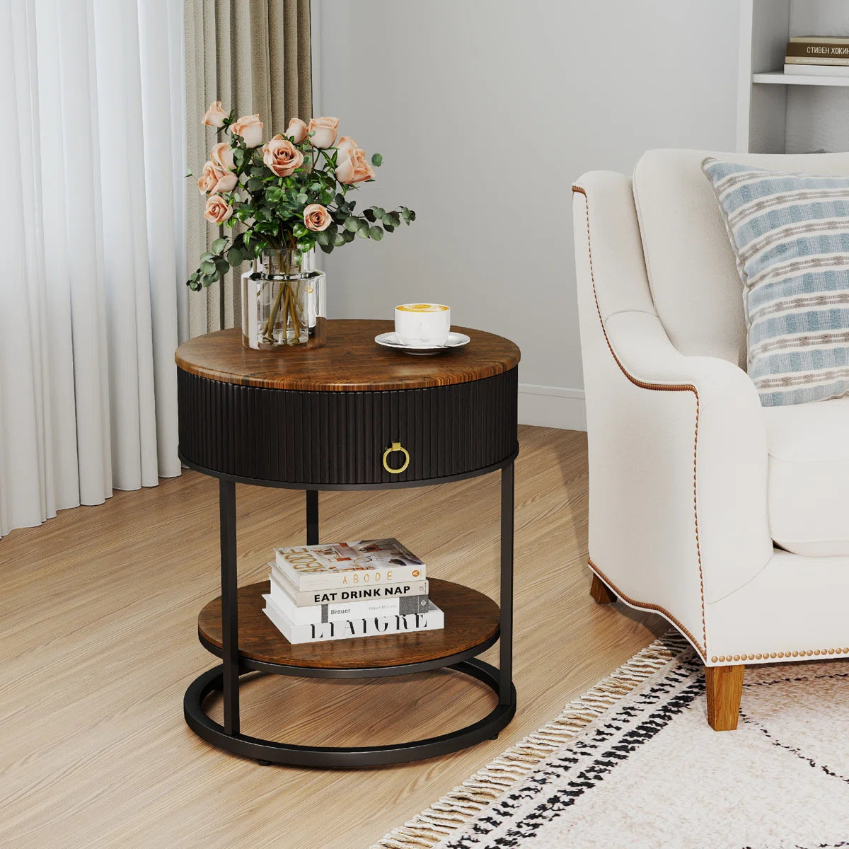 End Table with Storage