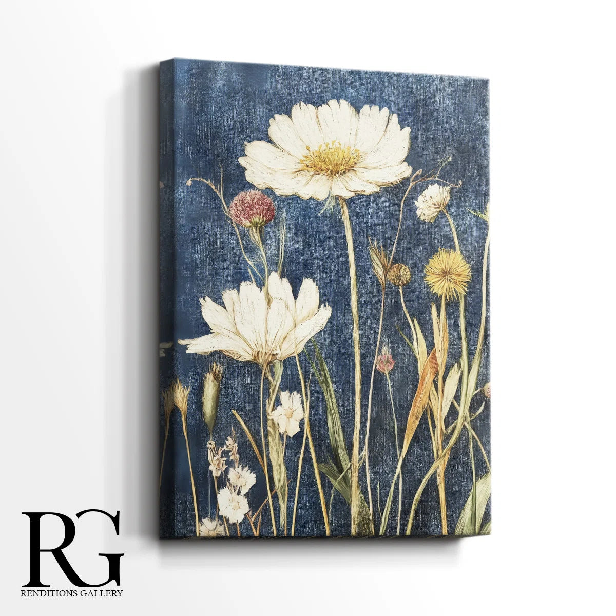 Floral CVII Gallery Wrapped Canvas