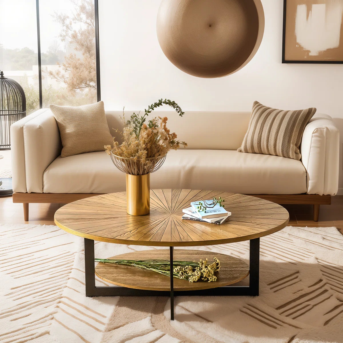 Nataka Solid Wood Single Coffee Table