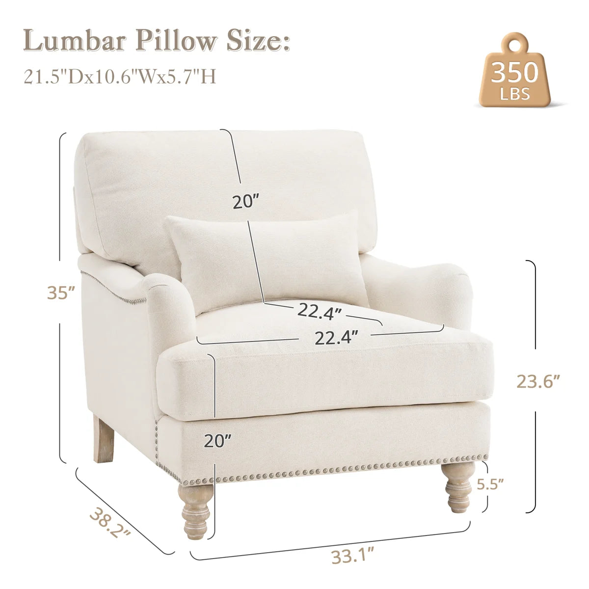 Salom Upholstered Armchair